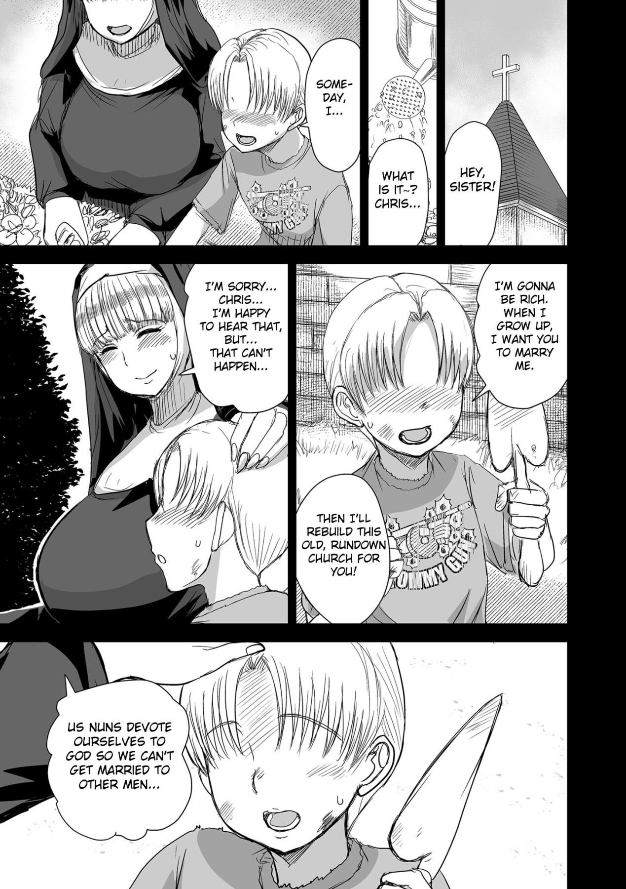 Hentai Manga Comic-The Fallen Saint: The Ordeal of the Busty Older Nun-Read-23
